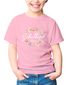 Kinder Mädchen T-Shirt Schulanfang 2025 Schulkind personalisiert Jahreszahl Jahr Blumenkranz SpecialMe®preview