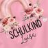 Kinder Mädchen T-Shirt Schulanfang 2025 Schulkind personalisiert Wunschname Regenbogen Blumen SpecialMe®preview