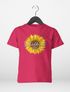 Kinder Mädchen T-Shirt Schulanfang 2025 Sonnenblume Schulkind Wunschname Geschenkidee 1. Schultag SpecialMe®preview