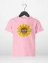 Kinder Mädchen T-Shirt Schulanfang 2025 Sonnenblume Schulkind Wunschname Geschenkidee 1. Schultag SpecialMe®preview