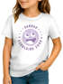 Kinder Mädchen T-Shirt Schulanfang 2026 mit Name Jahreszahl Smile Gesicht Icon personalisiert Schulkind Geschenkidee Erste Klasse SpecialMe®preview