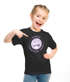 Kinder Mädchen T-Shirt Schulanfang 2026 mit Name Jahreszahl Smile Gesicht Icon personalisiert Schulkind Geschenkidee Erste Klasse SpecialMe®preview