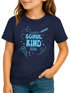 Kinder Mädchen T-Shirt Schulanfang 2026 Schriftzug Schulkind Jahreszahl personalisierbar Geschenkidee erste Klasse SpecialMe®preview