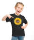 Kinder Mädchen T-Shirt Schulanfang 2026 Sonnenblume Schulkind Wunschname Geschenkidee 1. Schultag SpecialMe®preview