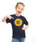 Kinder Mädchen T-Shirt Schulanfang 2026 Sonnenblume Schulkind Wunschname Geschenkidee 1. Schultag SpecialMe®preview