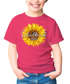 Kinder Mädchen T-Shirt Schulanfang 2026 Sonnenblume Schulkind Wunschname Geschenkidee 1. Schultag SpecialMe®preview