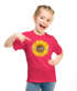 Kinder Mädchen T-Shirt Schulanfang 2026 Sonnenblume Schulkind Wunschname Geschenkidee 1. Schultag SpecialMe®preview