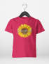 Kinder Mädchen T-Shirt Schulanfang 2026 Sonnenblume Schulkind Wunschname Geschenkidee 1. Schultag SpecialMe®preview