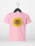 Kinder Mädchen T-Shirt Schulanfang 2026 Sonnenblume Schulkind Wunschname Geschenkidee 1. Schultag SpecialMe®preview