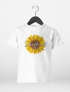Kinder Mädchen T-Shirt Schulanfang 2026 Sonnenblume Schulkind Wunschname Geschenkidee 1. Schultag SpecialMe®preview