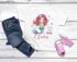 Kinder Mädchen T-Shirt Schulanfang Meerjungfrau Schulkind personalisiert Wunschname Geschenk Einschulung 2025 SpecialMe®preview