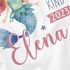 Kinder Mädchen T-Shirt Schulanfang Meerjungfrau Schulkind personalisiert Wunschname Geschenk Einschulung 2025 SpecialMe®preview