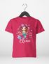 Kinder Mädchen T-Shirt Schulanfang Meerjungfrau Schulkind personalisiert Wunschname Geschenk Einschulung 2025 SpecialMe®preview