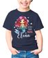 Kinder Mädchen T-Shirt Schulanfang Meerjungfrau Schulkind personalisiert Wunschname Geschenk Einschulung 2025 SpecialMe®preview