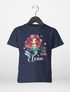 Kinder Mädchen T-Shirt Schulanfang Meerjungfrau Schulkind personalisiert Wunschname Geschenk Einschulung 2025 SpecialMe®preview