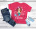 Kinder Mädchen T-Shirt Schulanfang Meerjungfrau Schulkind personalisiert Wunschname Geschenk Einschulung SpecialMe®preview
