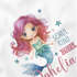 Kinder Mädchen T-Shirt Schulanfang Meerjungfrau Schulkind {variation3} Jahreszahl personalisiert Wunschname Geschenk Einschulung SpecialMe®preview