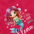 Kinder Mädchen T-Shirt Schulanfang Meerjungfrau Schulkind {variation3} Jahreszahl personalisiert Wunschname Geschenk Einschulung SpecialMe®preview
