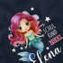 Kinder Mädchen T-Shirt Schulanfang Meerjungfrau Schulkind {variation3} Jahreszahl personalisiert Wunschname Geschenk Einschulung SpecialMe®preview