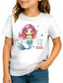 Kinder Mädchen T-Shirt Schulanfang Meerjungfrau Schulkind {variation3} Jahreszahl personalisiert Wunschname Geschenk Einschulung SpecialMe®preview