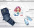 Kinder Mädchen T-Shirt Schulanfang Meerjungfrau Schulkind {variation3} Jahreszahl personalisiert Wunschname Geschenk Einschulung SpecialMe®preview