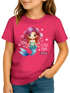 Kinder Mädchen T-Shirt Schulanfang Meerjungfrau Schulkind {variation3} Jahreszahl personalisiert Wunschname Geschenk Einschulung SpecialMe®preview