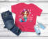 Kinder Mädchen T-Shirt Schulanfang Meerjungfrau Schulkind {variation3} Jahreszahl personalisiert Wunschname Geschenk Einschulung SpecialMe®preview