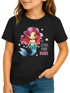 Kinder Mädchen T-Shirt Schulanfang Meerjungfrau Schulkind {variation3} Jahreszahl personalisiert Wunschname Geschenk Einschulung SpecialMe®preview