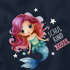 Kinder Mädchen T-Shirt Schulanfang Meerjungfrau Schulkind {variation3} Jahreszahl personalisiert Wunschname Geschenk Einschulung SpecialMe®preview