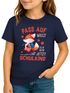 Kinder Mädchen T-Shirt Schulanfang mit Fuchs Aufdruck und Spruch Ich bin Schulkind Einschulung 2025 Geschenk SpecialMe®preview