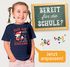 Kinder Mädchen T-Shirt Schulanfang mit Fuchs Aufdruck und Spruch Ich bin Schulkind Einschulung 2025 Geschenk SpecialMe®preview