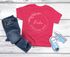 Kinder Mädchen T-Shirt Schulanfang mit Name Jahreszahl personalisiert Blumen Print Aufdruck Schulkind 2025 SpecialMe®preview