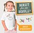 Kinder Mädchen T-Shirt Schulanfang mit Name Jahreszahl personalisiert Blumen Print Aufdruck Schulkind 2025 SpecialMe®preview