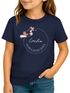 Kinder Mädchen T-Shirt Schulanfang mit Name Jahreszahl personalisiert Blumen Print Aufdruck Schulkind 2025 SpecialMe®preview