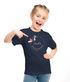 Kinder Mädchen T-Shirt Schulanfang mit Name Jahreszahl personalisiert Blumen Print Aufdruck Schulkind 2025 SpecialMe®preview