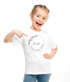 Kinder Mädchen T-Shirt Schulanfang mit Name Jahreszahl personalisiert Blumen Print Aufdruck Schulkind 2026 SpecialMe®preview