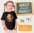 Kinder Mädchen T-Shirt Schulanfang mit Name Jahreszahl personalisiert Fee, Balett Tänzerin Prinzessin Schriftzug Schulkind 2025 SpecialMe®preview