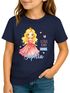 Kinder Mädchen T-Shirt Schulanfang mit Name Jahreszahl personalisiert Fee, Balett Tänzerin Prinzessin Schriftzug Schulkind 2025 SpecialMe®preview