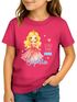 Kinder Mädchen T-Shirt Schulanfang mit Name Jahreszahl personalisiert Fee, Balett Tänzerin Prinzessin Schriftzug Schulkind 2025 SpecialMe®preview
