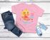 Kinder Mädchen T-Shirt Schulanfang mit Name Jahreszahl personalisiert Fee, Balett Tänzerin Prinzessin Schriftzug Schulkind 2025 SpecialMe®preview