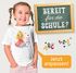 Kinder Mädchen T-Shirt Schulanfang mit Name Jahreszahl personalisiert Fee, Balett Tänzerin Prinzessin Schriftzug Schulkind 2025 SpecialMe®preview