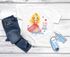 Kinder Mädchen T-Shirt Schulanfang mit Name Jahreszahl personalisiert Fee, Balett Tänzerin Prinzessin Schriftzug Schulkind 2025 SpecialMe®preview
