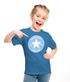 Kinder Mädchen T-Shirt Schulanfang mit Name personalisiert Schulkind 2025 Schriftzug mit Stern und Wunschname SpecialMe®preview