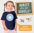 Kinder Mädchen T-Shirt Schulanfang mit Name personalisiert Schulkind 2025 Schriftzug mit Stern und Wunschname SpecialMe®preview