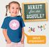 Kinder Mädchen T-Shirt Schulanfang mit Name personalisiert Schulkind 2025 Schriftzug mit Stern und Wunschname SpecialMe®preview