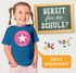 Kinder Mädchen T-Shirt Schulanfang mit Name personalisiert Schulkind 2025 Schriftzug mit Stern und Wunschname SpecialMe®preview