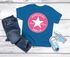 Kinder Mädchen T-Shirt Schulanfang mit Name personalisiert Schulkind 2025 Schriftzug mit Stern und Wunschname SpecialMe®preview