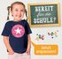 Kinder Mädchen T-Shirt Schulanfang mit Name personalisiert Schulkind 2025 Schriftzug mit Stern und Wunschname SpecialMe®preview