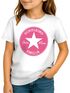 Kinder Mädchen T-Shirt Schulanfang mit Name personalisiert Schulkind 2025 Schriftzug mit Stern und Wunschname SpecialMe®preview