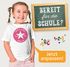 Kinder Mädchen T-Shirt Schulanfang mit Name personalisiert Schulkind 2025 Schriftzug mit Stern und Wunschname SpecialMe®preview